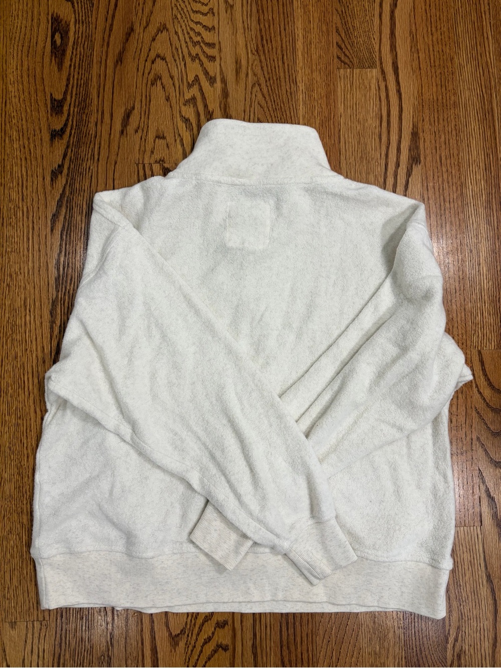 aerie So Soft Cream Half-Zip Fleece Pullover (XS) - Picture 2 of 10